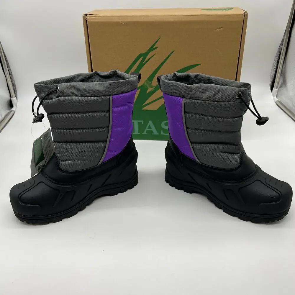 Itasca Kids Winter Snow Drift Boots Size 3 Purple